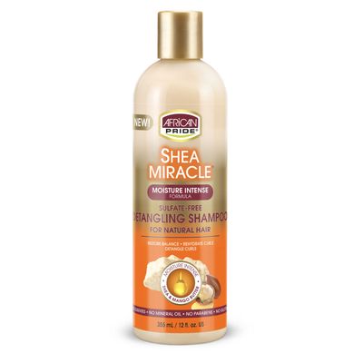 African Pride Shea Miracle Detangling Shampoo