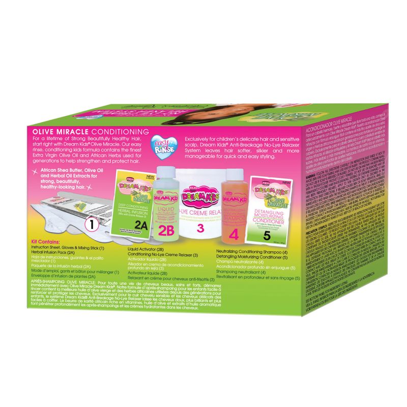 African Pride Dream Kids No-Lye Creme Relaxer Regular