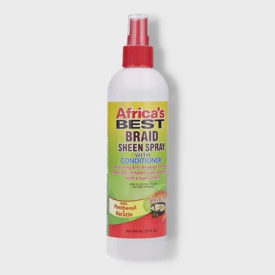 Africa's Best Braid Sheen Spray 16 fl. oz. (473 mL.)