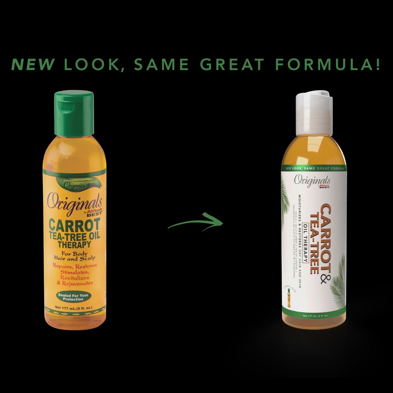 Africa&#39;s Best Carrot Oil &amp; Tea Tree Oil Therapy