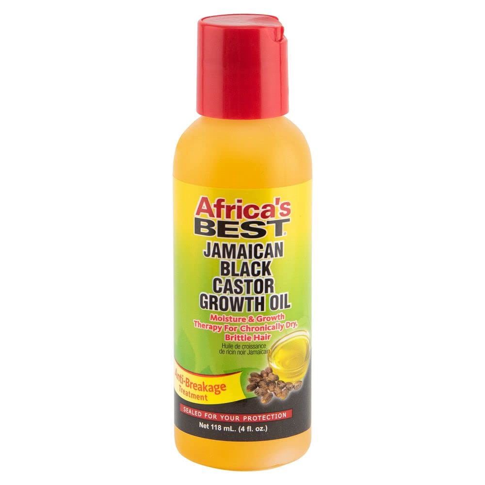 Africas Best Black Castor Growth Oil 4 fl. oz. (118 mL.)