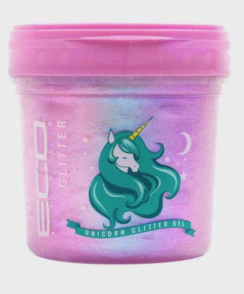 Eco Style Unicorn Glitter Gel For Unisex Gel 16Oz/473Ml