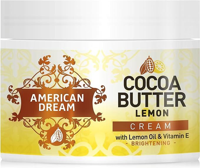 American Dream Lemon Oil &amp; Vitamin E Body Cream 500ml