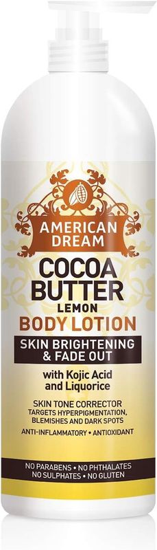 American Dream Cocoa Butter Lemon Body Lotion 500ml