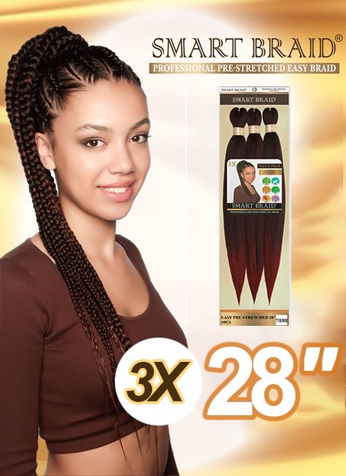 Smart Braid Pre-Stretched3x PACK 28”