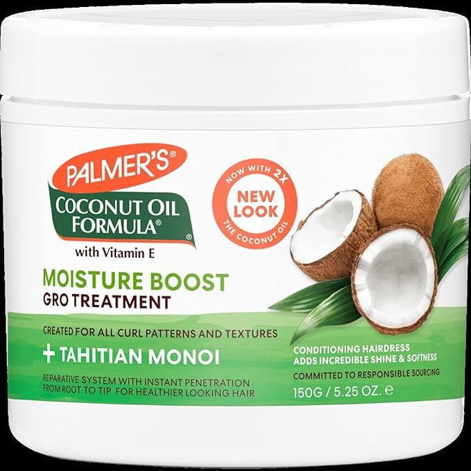 Palmer&#39;s, Coconut Oil Formula with Vitamin E, Moisture Boost, Moisture Gro Hairdress, 5.25 oz (150 g)