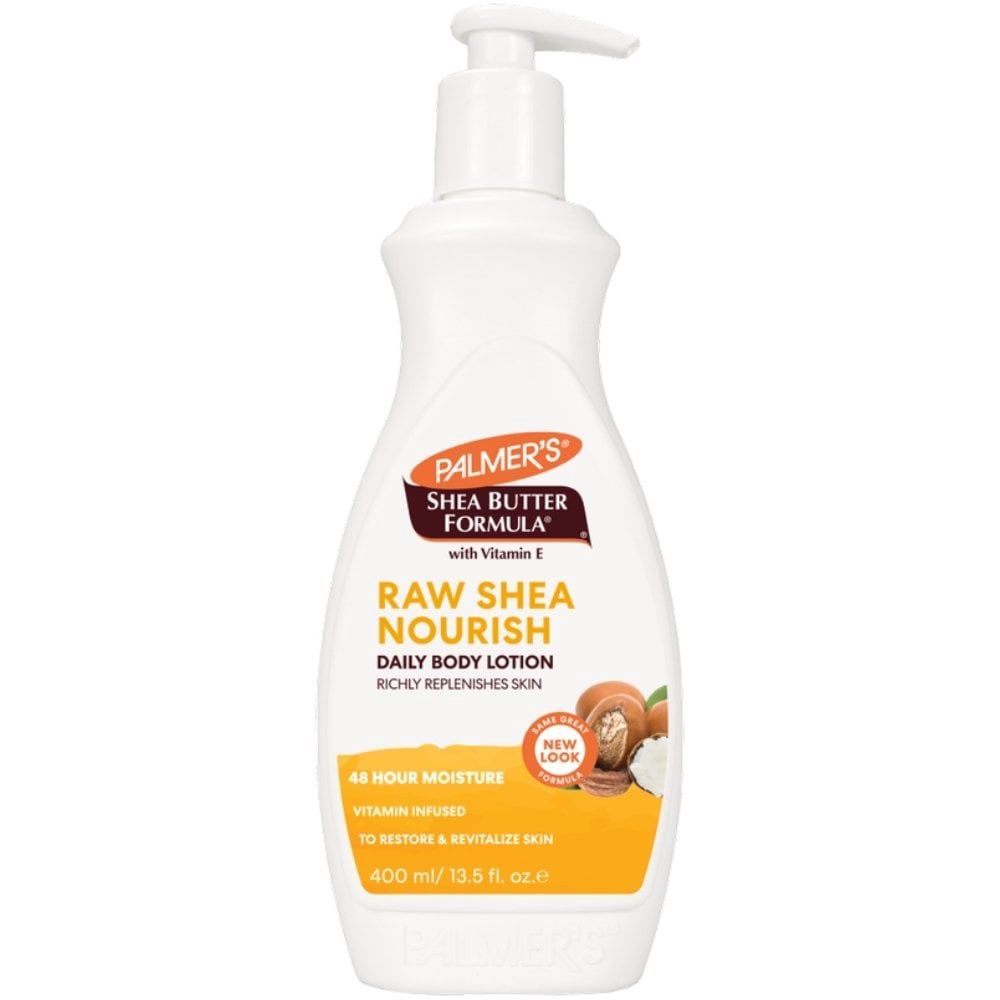 PALMER&#39;S Raw Shea Nourish Vitamin Infused Daily Body Lotion for 48 Hour Moisture 400ml