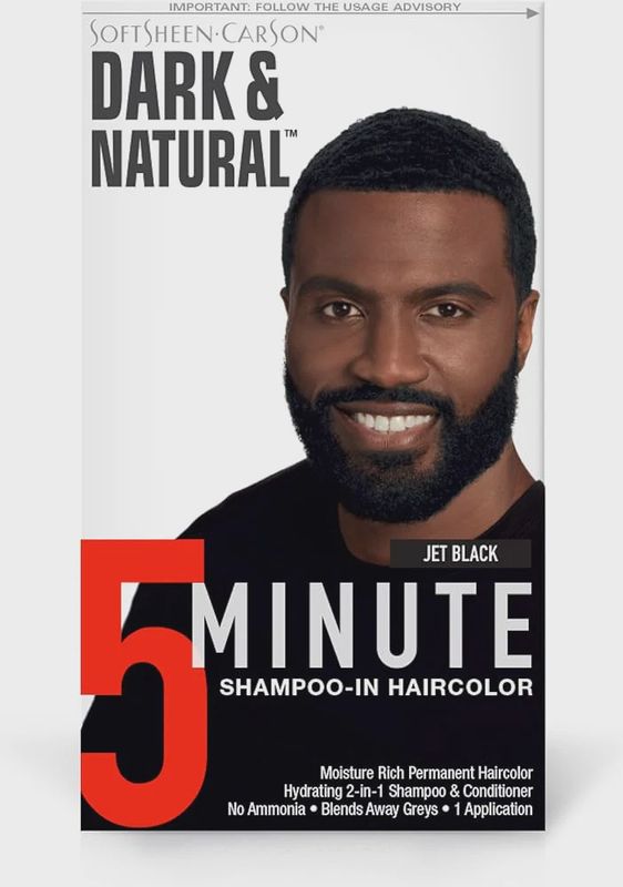 SoftSheen-Carson Dark &amp; Natural Jet Black 5 Minute Permanent Haircolor