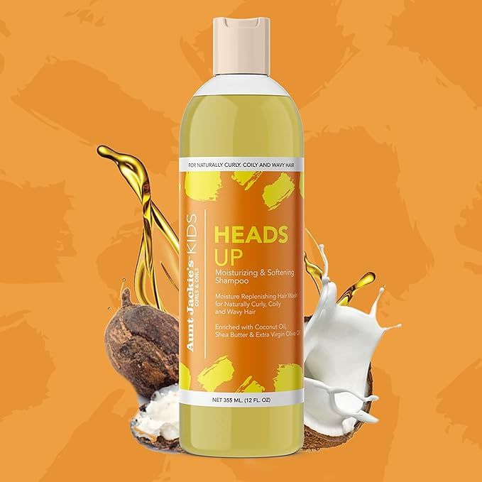 AJ GIRLS HEADS UP MOIST &amp; SOFTENING SHAMPOO 12oz