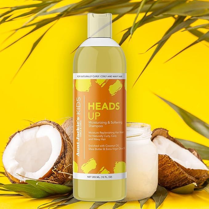 AJ GIRLS HEADS UP MOIST &amp; SOFTENING SHAMPOO 12oz
