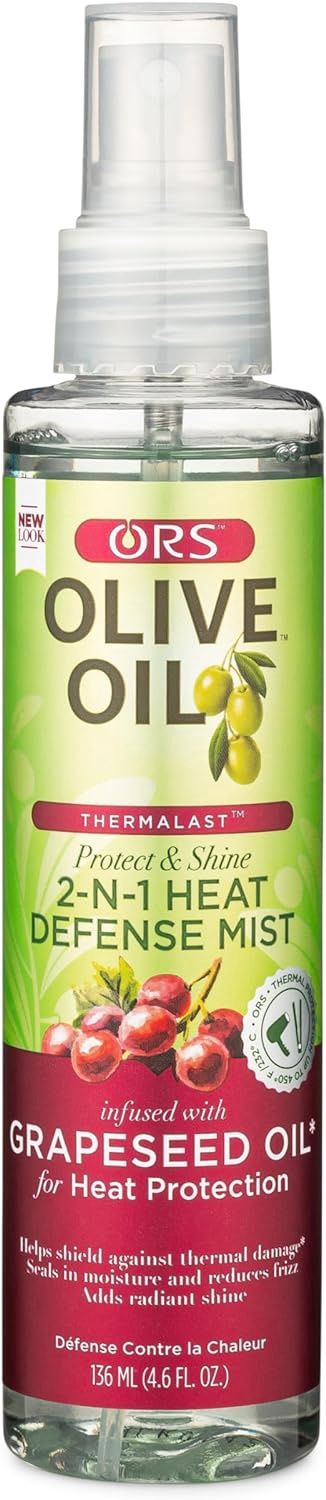 ORS Olive Oil 2-in-1 Shine Mist and Heat Defense Hair Spray