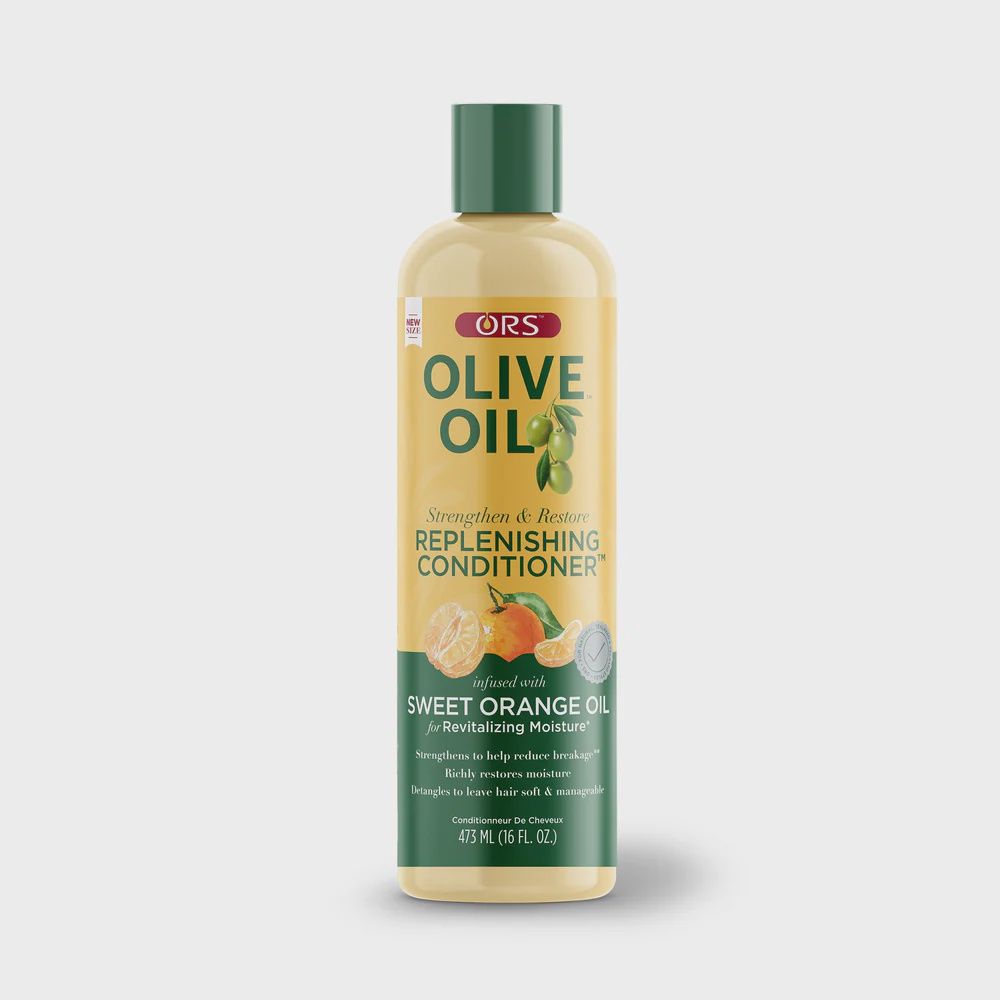 Organic Root Stimulator Olive Oil Replenishing Conditioner Infused With Sweet Orange Oil For Revitalizing Moisture - 16.0 Oz