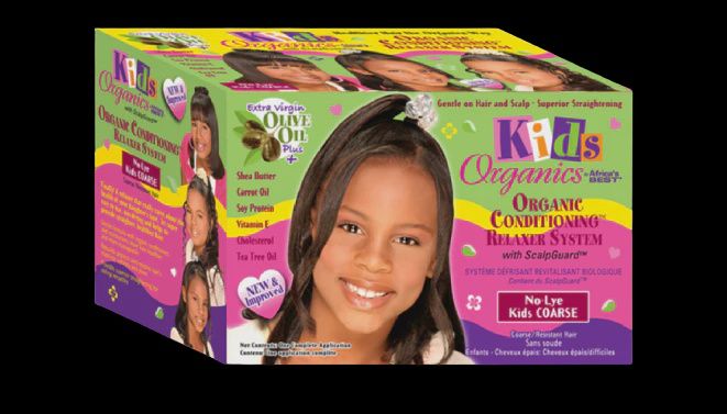 Originals hair straightening cream for children with olive oil - Coarse