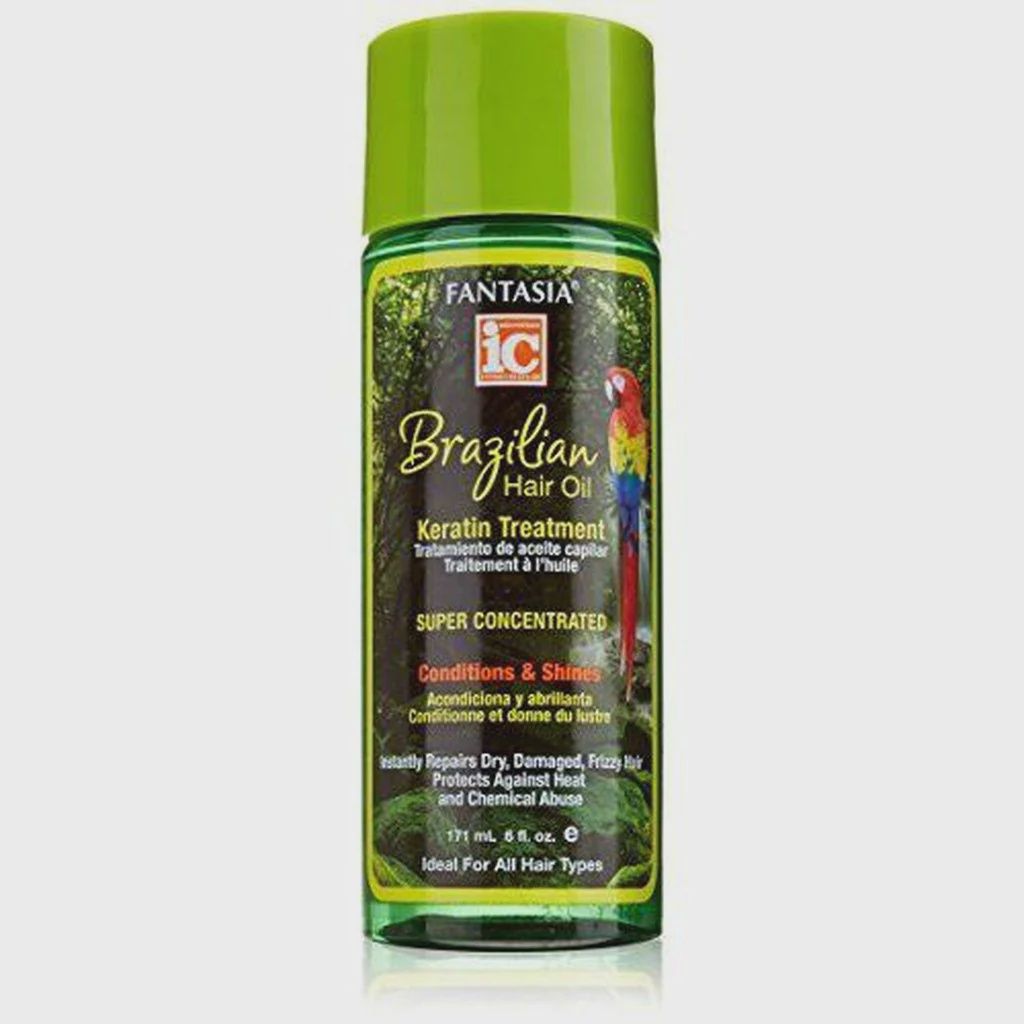 IC Fantasia Brazilian Hair Oil Keratin Treatment Serum 6ozok