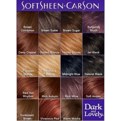 Dark and Lovely Fade Resist Hair Dye