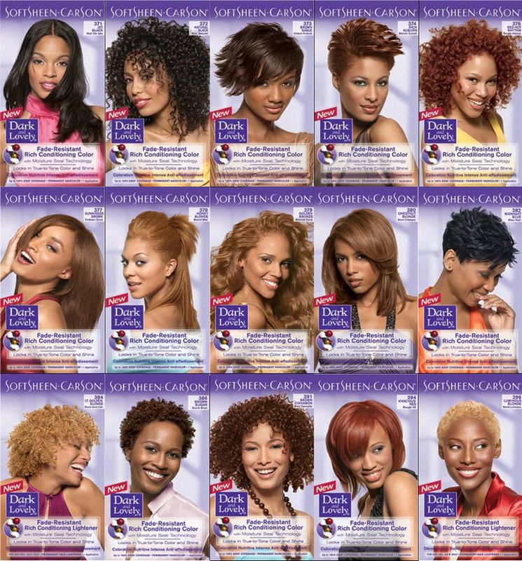 Dark and Lovely Fade Resist Hair Dye
