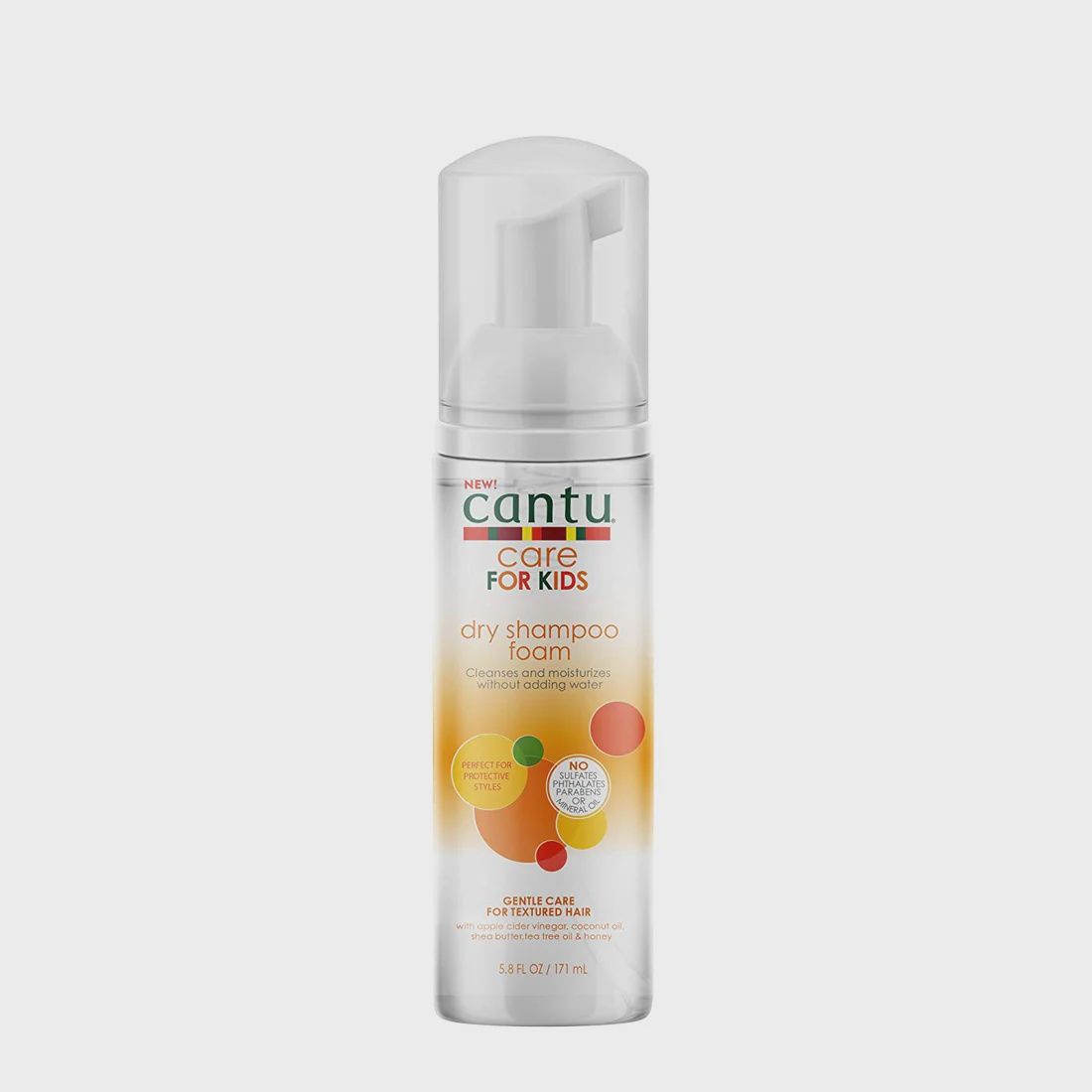 Cantu Dry Shampoo Foam for Kids 5.8 Oz