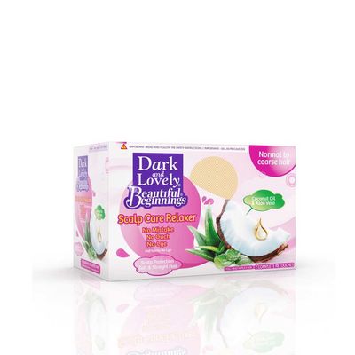 Dark and Lovely Beautiful Beginnings Scalp Care Relaxer