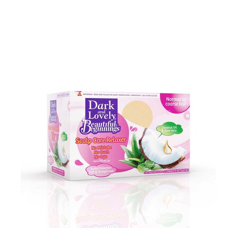 Dark and Lovely Beautiful Beginnings Scalp Care Relaxer