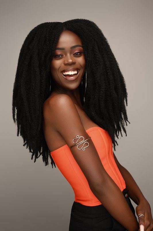 soft n silky Afro kinky Twist Braids