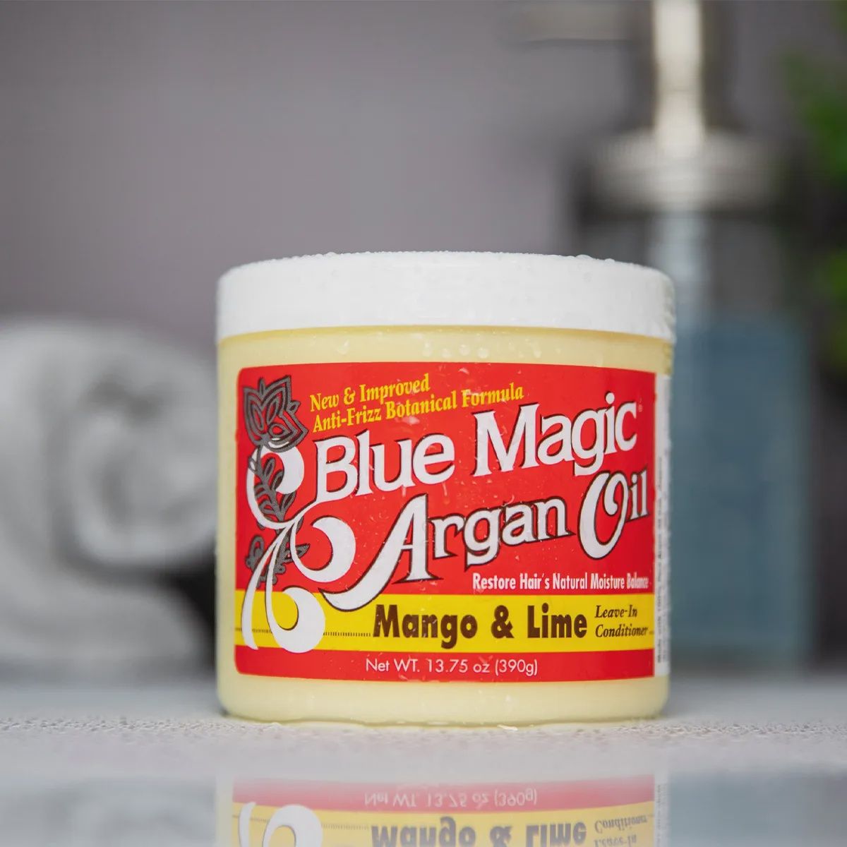 Blue Magic Argan Oil Mango &amp; Lime Leave-In Conditioner 13.75oz