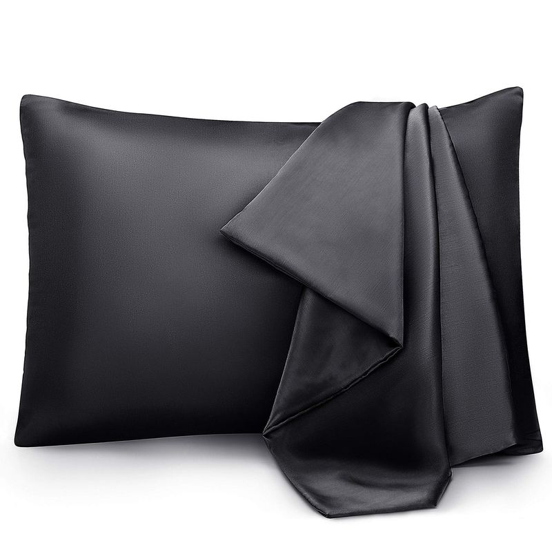 T&amp;G  Deluxe Satin Pillow Cover with Zip Closure