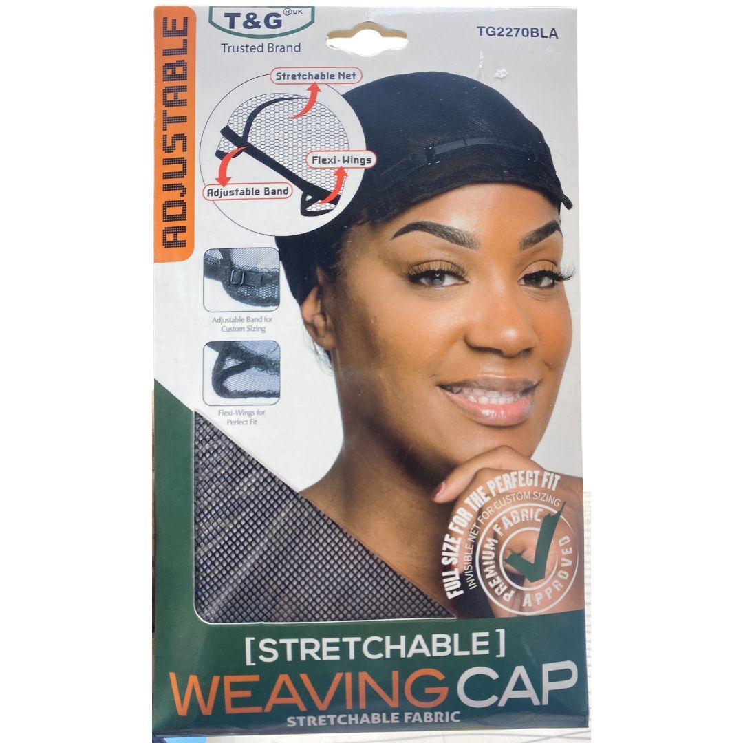 T&amp;G Stretchable Weaving Cap - Black
