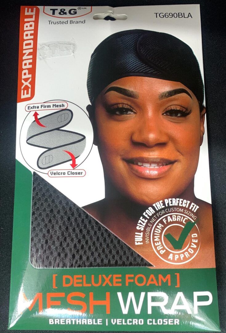 T&amp;G Deluxe Foam Mesh Wrap Cap