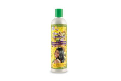 Sof N Free Pretty Olive &amp; Sunflower Comb Easy Shampoo 12oz