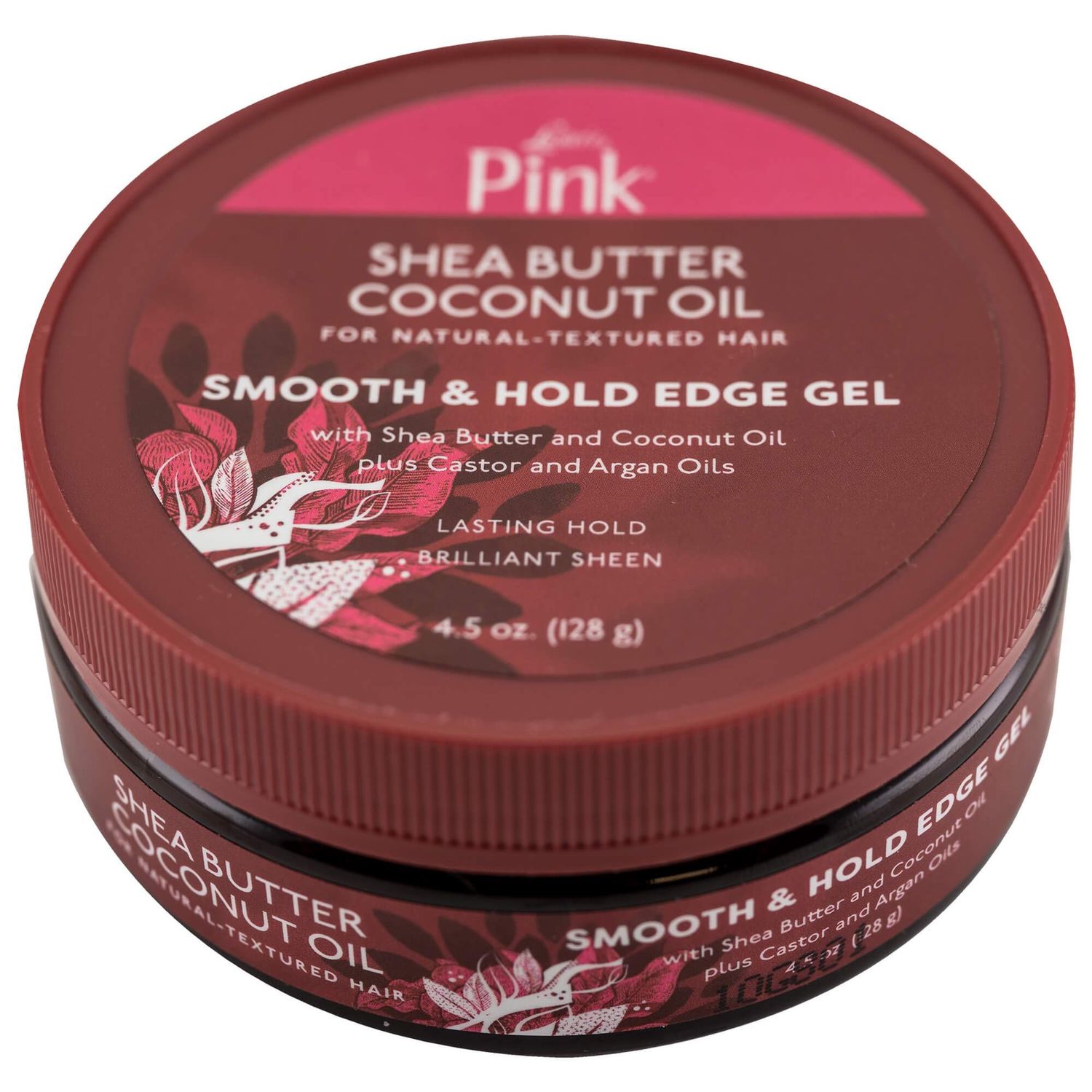 Luster&#39;s Pink  &amp; Smooth &amp; Hold Edge Gel with Shea Butter &amp; Coconut Oil