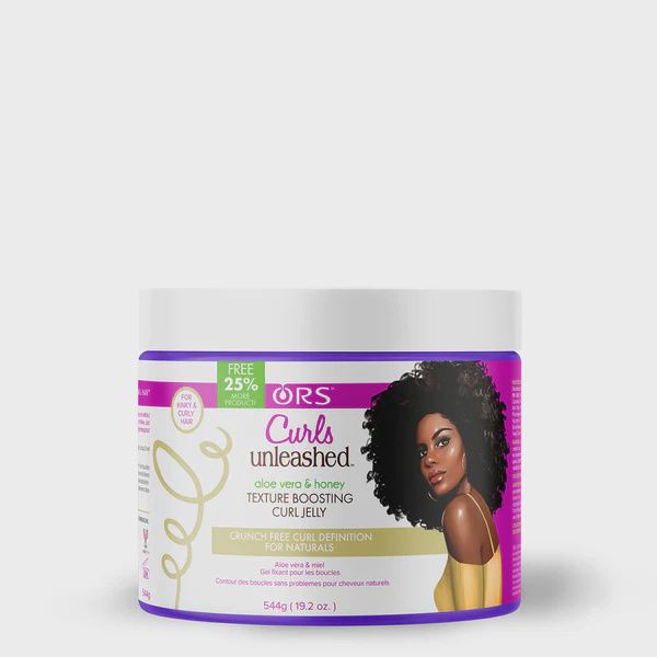 ORS Curl Unleashed Texture Boosting Curl Jelly with Aloevera &amp; Honey 16oz