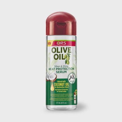 ORS Olive Oil Heat Protection Hair Serum infused with Coconut Oil