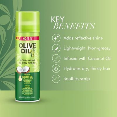 ORS Olive Oil &amp; Coconut Oil Sheen Spray 10oz