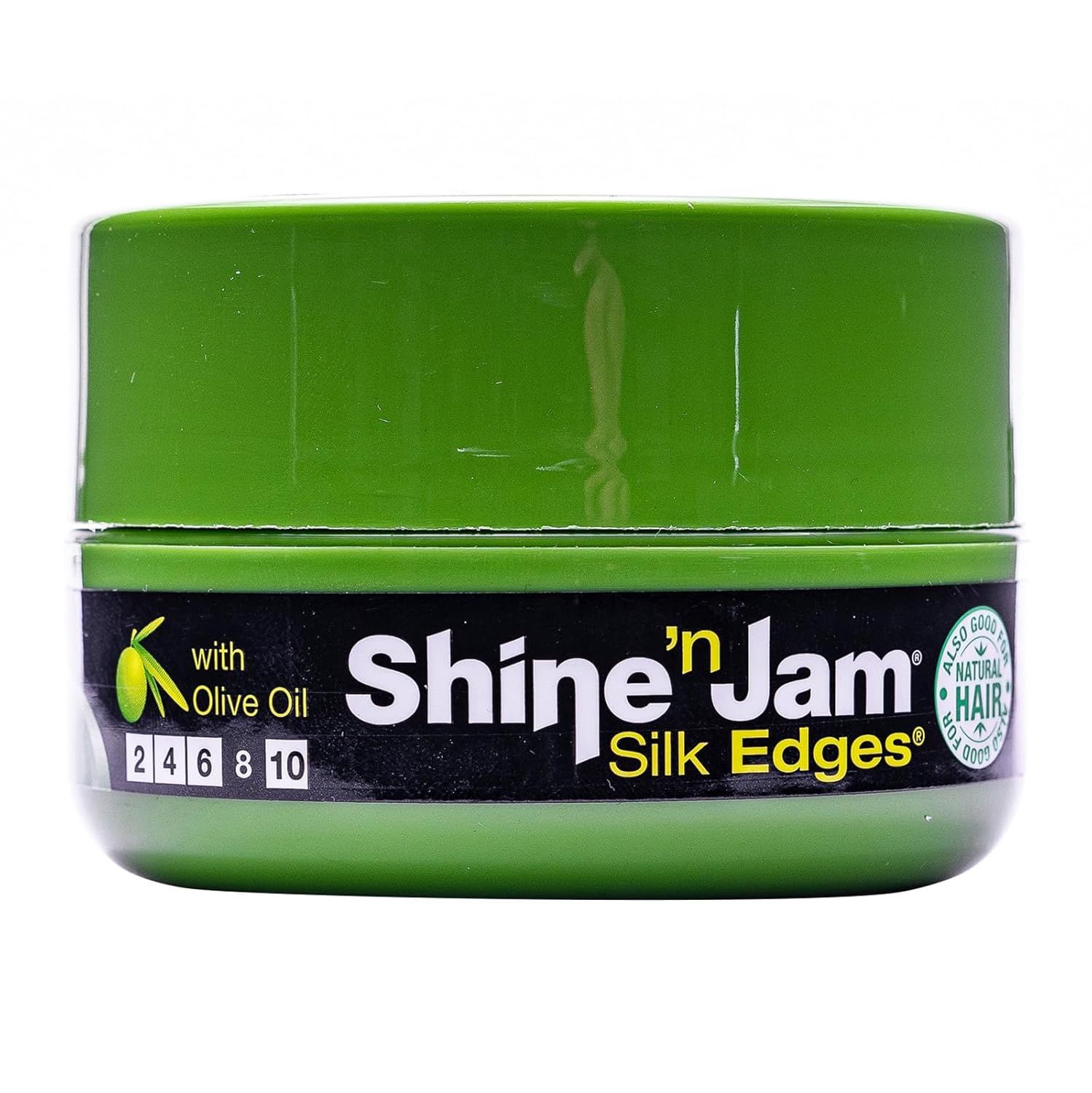 Ampro Shine &#39;N Jam Hair Conditioning Gel, Silk Edges, 2 Ounce