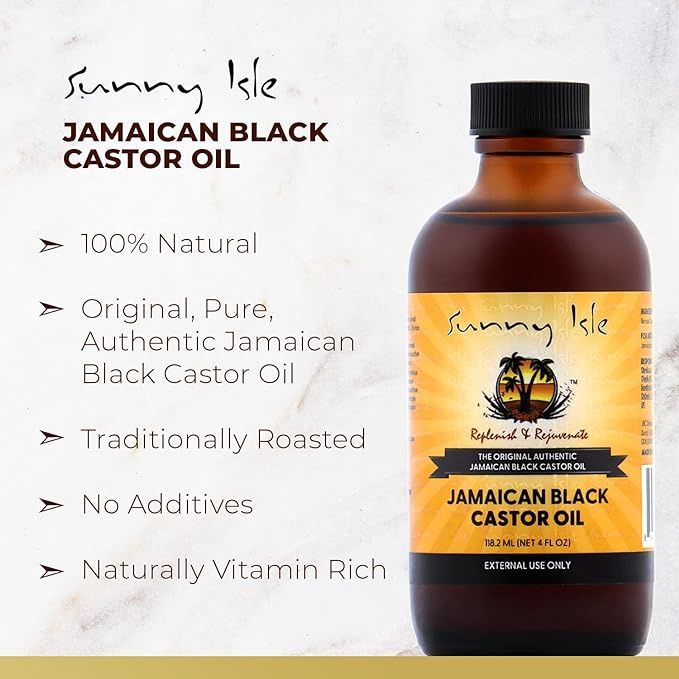 Sunny Isle Jamaican Black Castor Oil 4oz