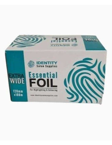 Essential Foil Silver Roll Extra Wide 120mm X 100m - Siver