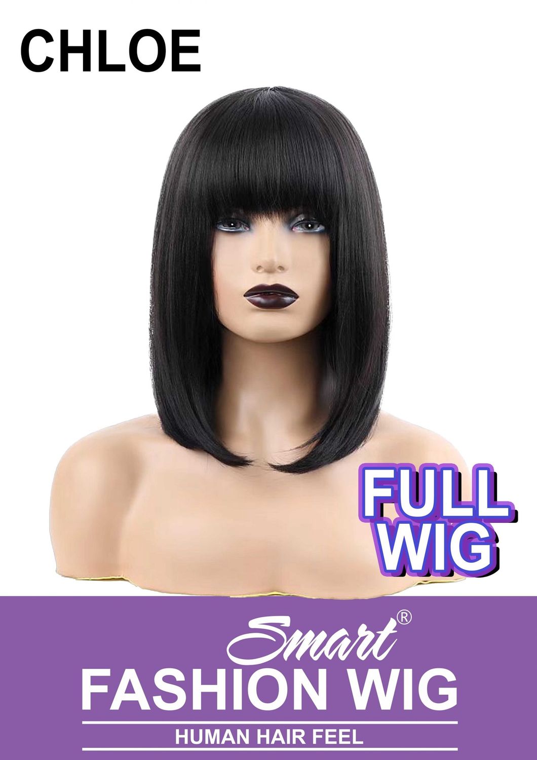 Smart Fashion Synthetic Wig - Chloe 1B/27