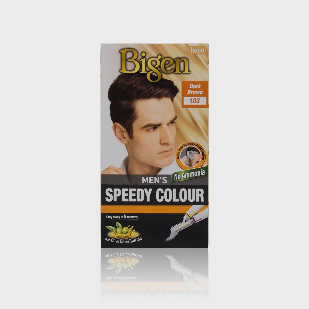 Bigen Men’s Speedy Colour - Dark Brown 103