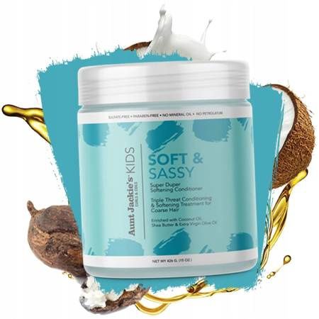 Aunt Jackie's Kids Soft &amp; Sassy Super Duper Softening Conditioner