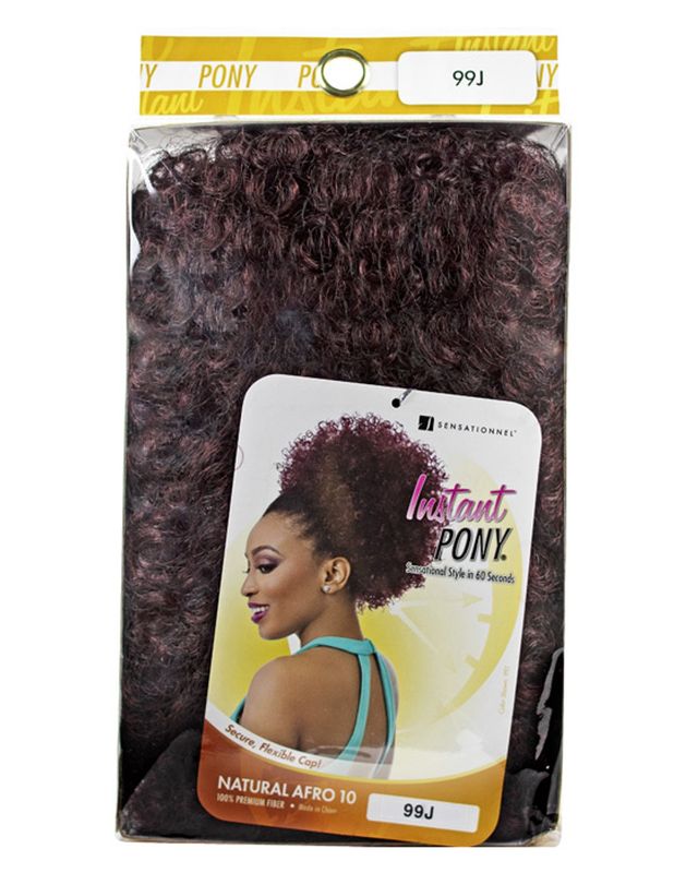 Sensationnel Instant pony - Natural Afro 10"