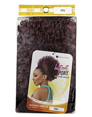 Sensationnel Instant pony - Natural Afro 10"