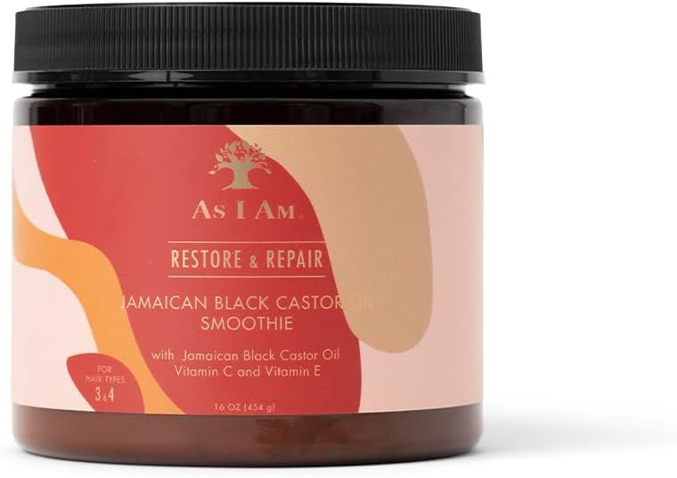 As I Am Black Castor oil Moisturising masq