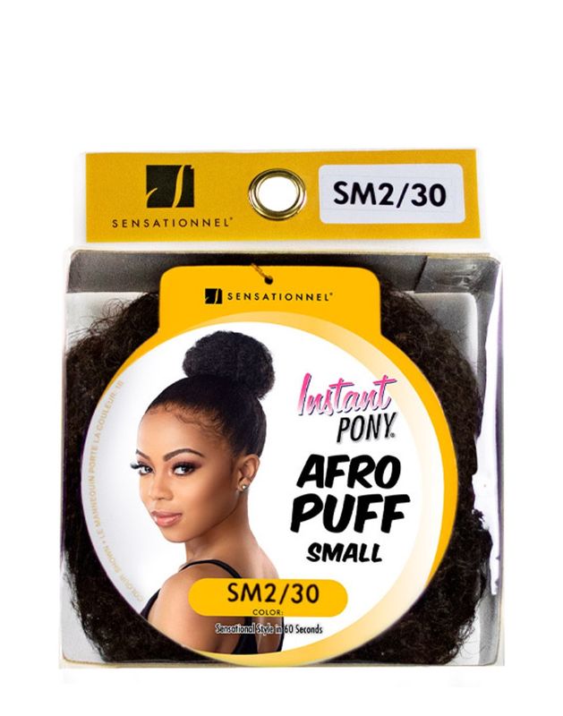 Sensationnel Instant Pony - Afro Puff Small 3"