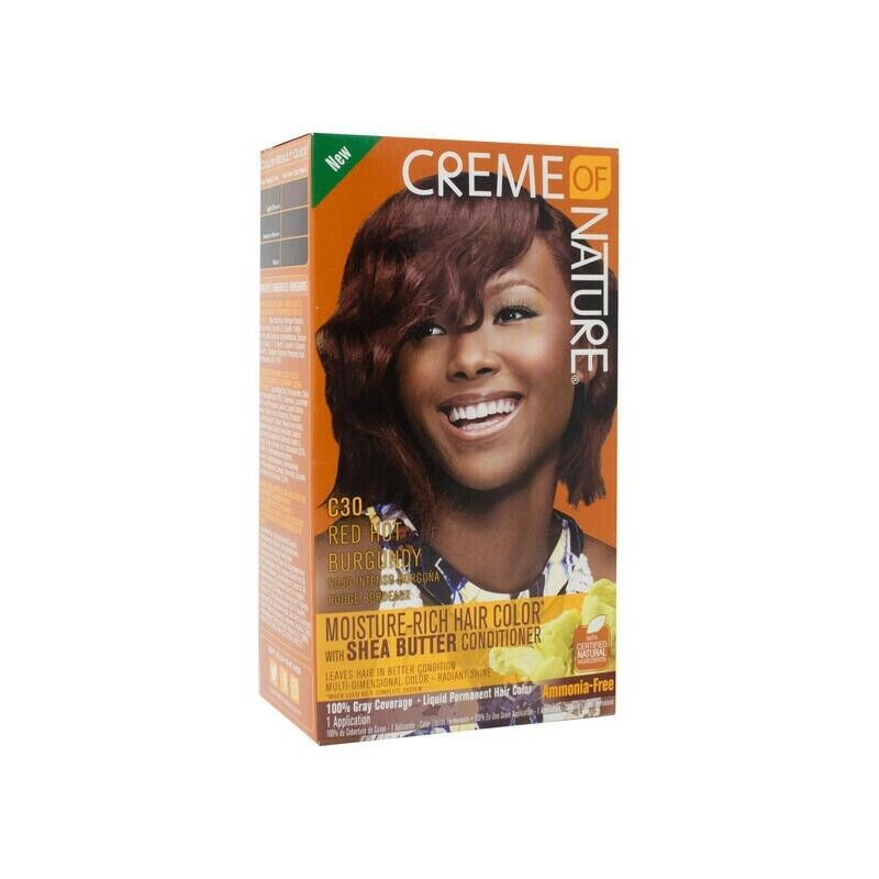 Creme of Nature Moisture Rich Hair Color - Red Hot Burgundi C30