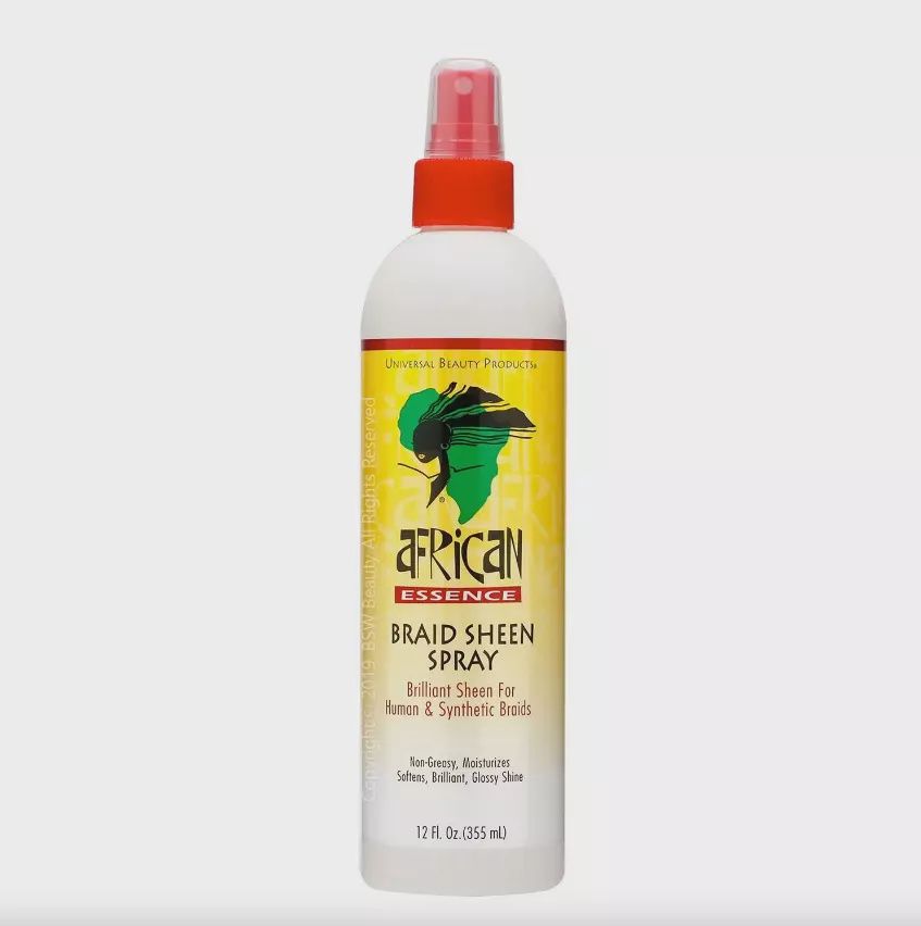 African Essence Braid Sheen Spray 355 ml