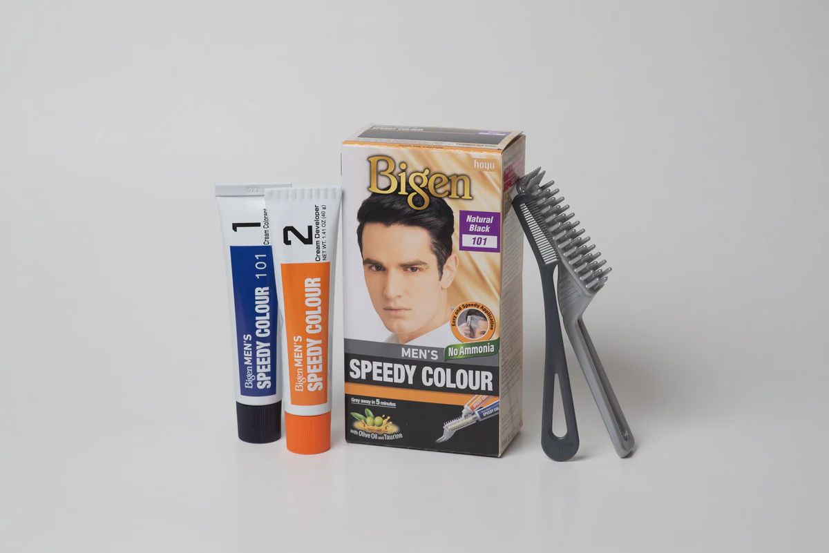 Bigen Men&#39;s Speedy Hair Colour - Natural Black 101