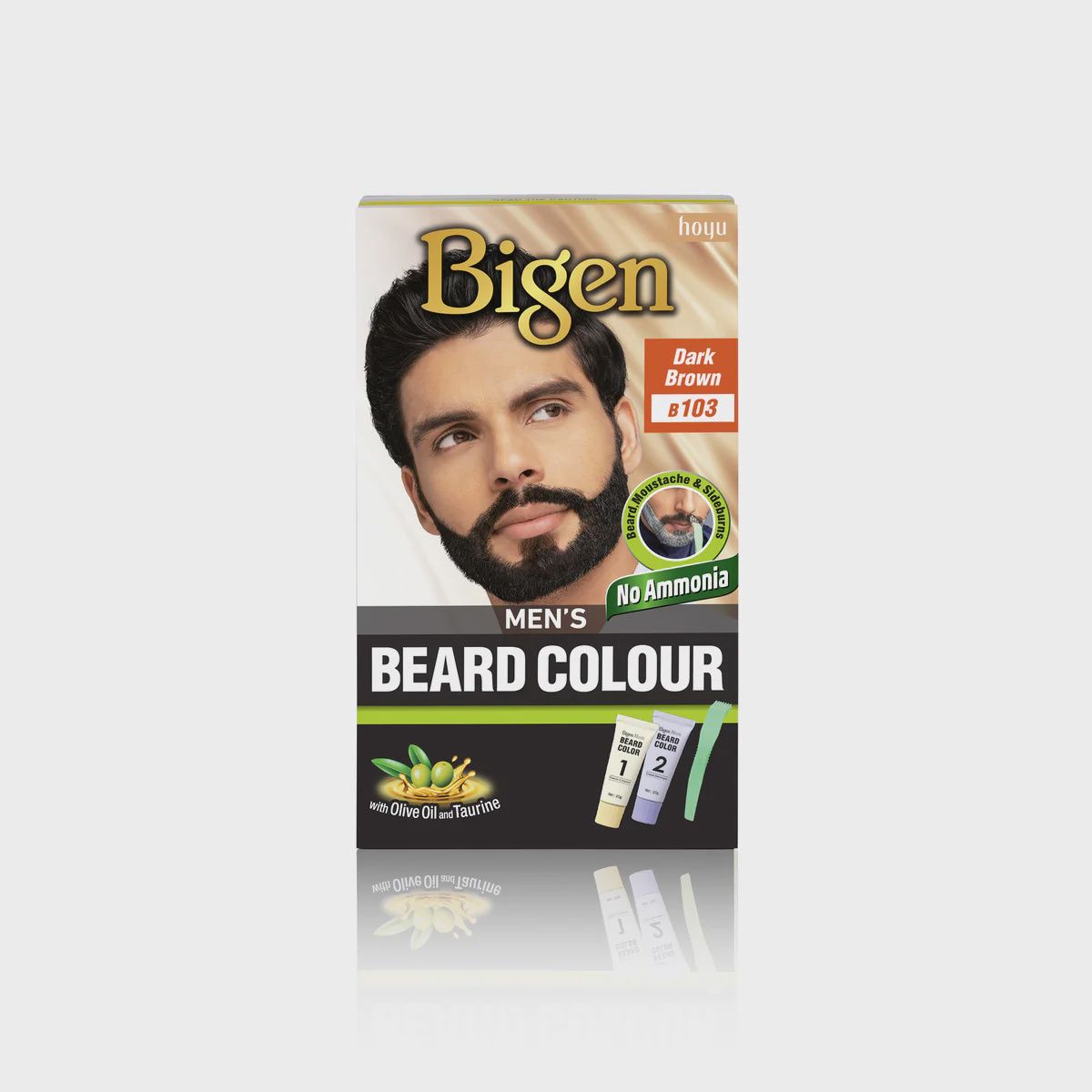 Bigen Men’s Beard Colour - Dark Brown 103