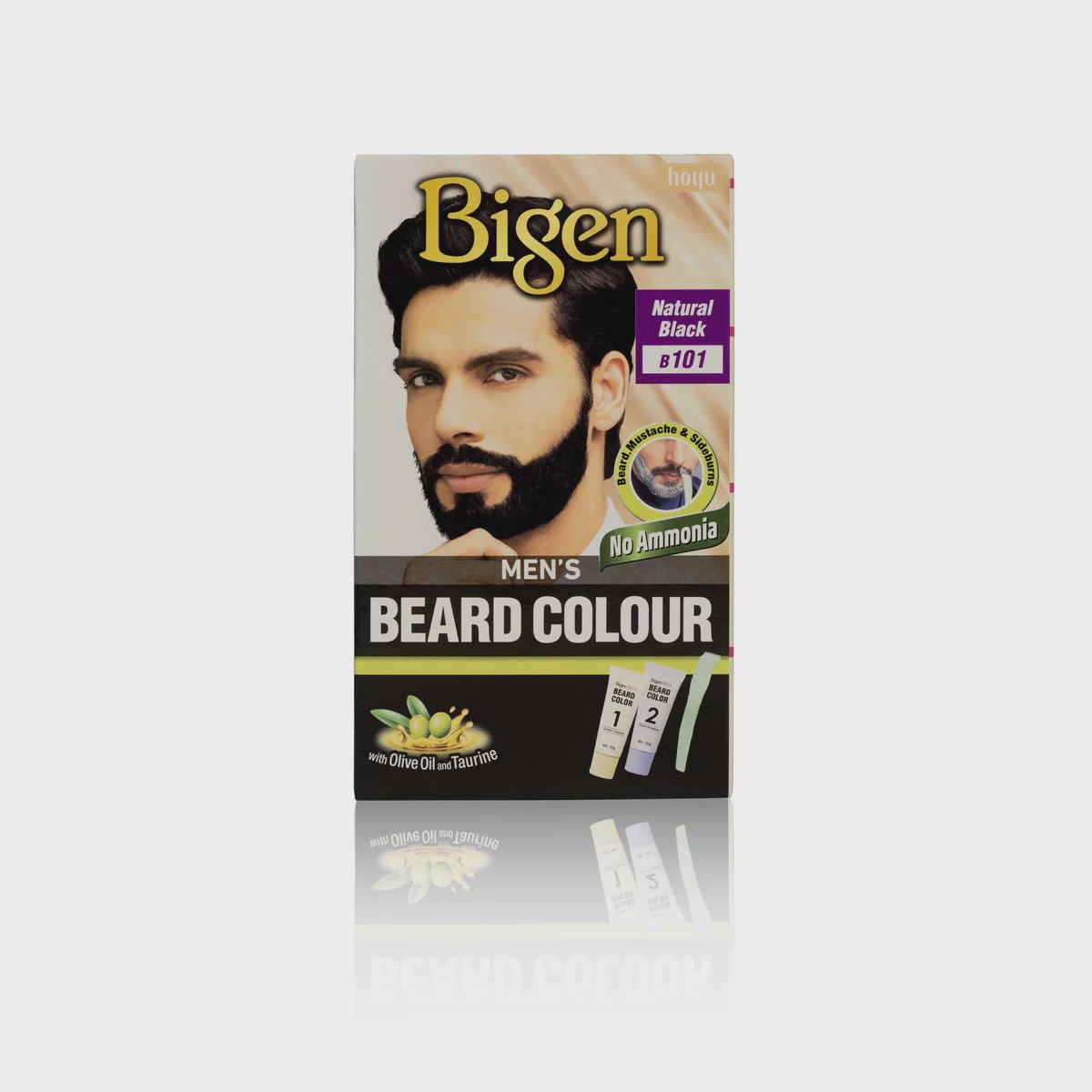 Bigen Men’s Beard Colour - Natural Black 101