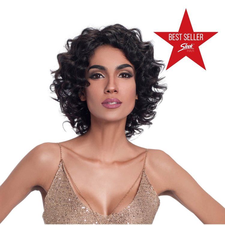 Sleek Virgin Gold Human Hair Wig - Betris