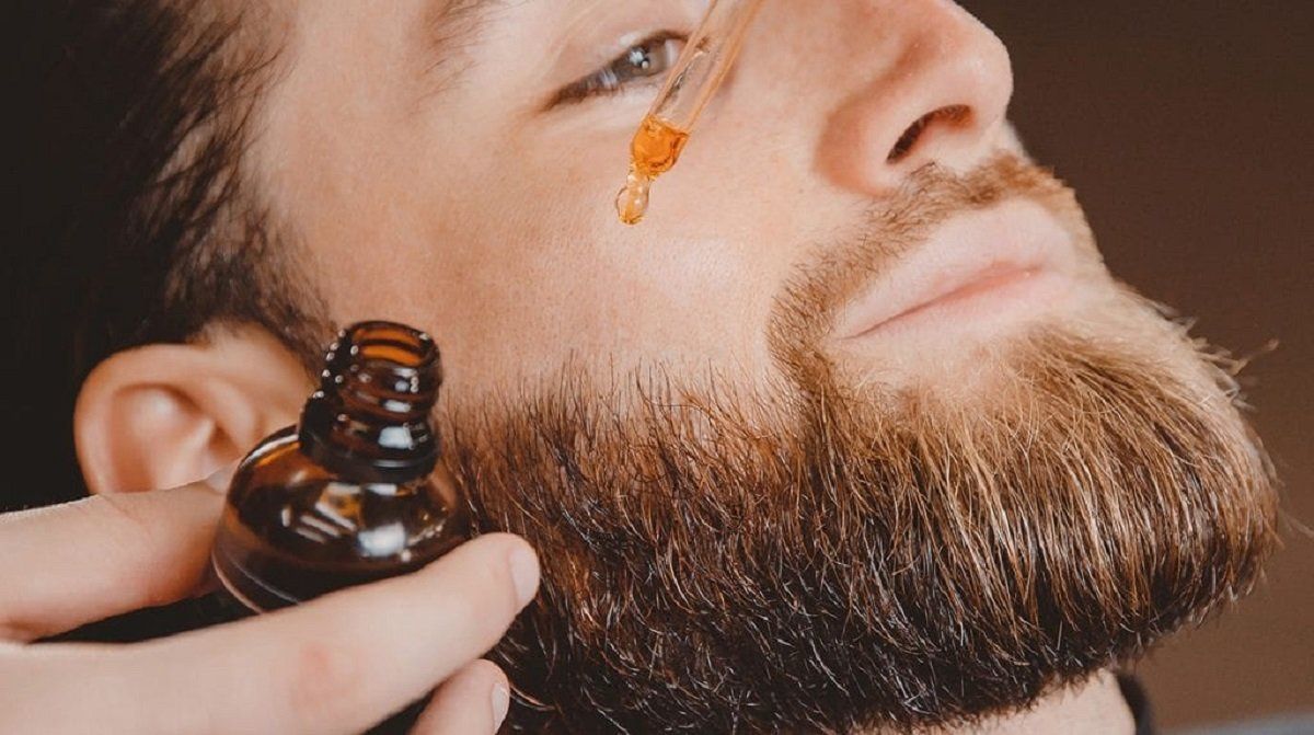 Slick Man Moustache Beard Oil